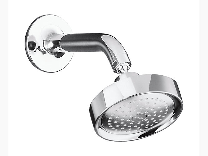 Kohler - Purist  140mm Single-function Showerhead (with Shower Arm And Flange)